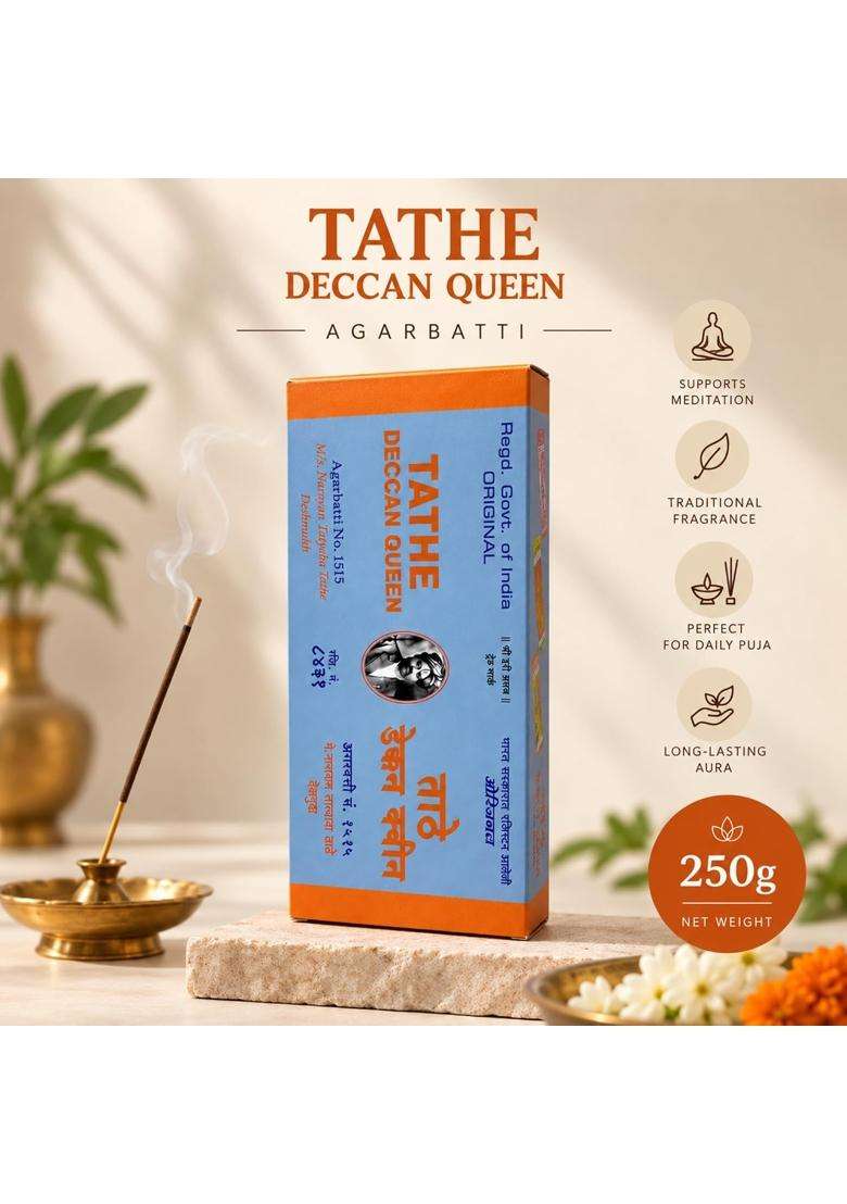 Tathe Kesar Chandan Agarbatti 500G Combo 250G Each Saffron Sandalwood Masala Incense Sticks Pack of 2 - Indya