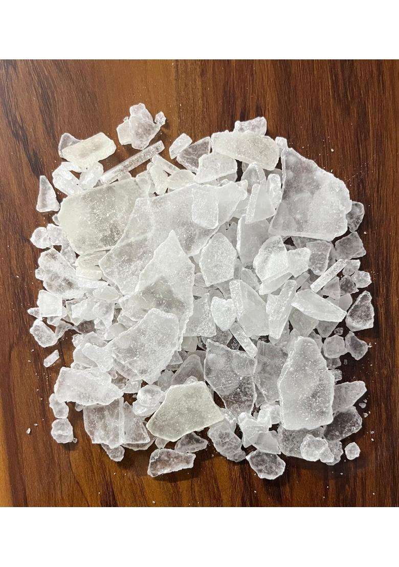 100 Percent Pure Bhimseni Camphor Flakes Medical Grade Karpooram for Pooja Havan and Aromatherapy - Indya