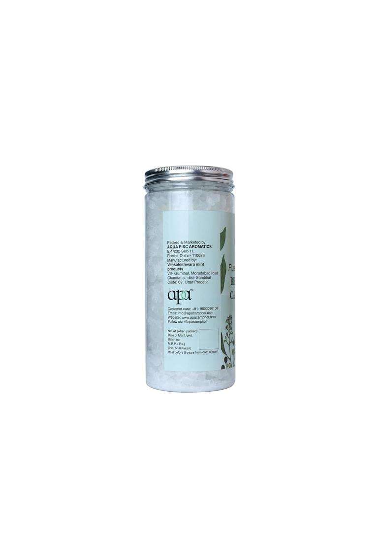 APA White Pure and Organic Bhimseni Camphor 750G Original Kapoor for Worship and Spiritual Healing Pack of 1 - Indya
