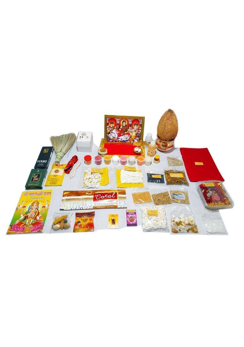 Worship Special Diwali Pooja Samagri Dhanteras Pooja Kit - Indya