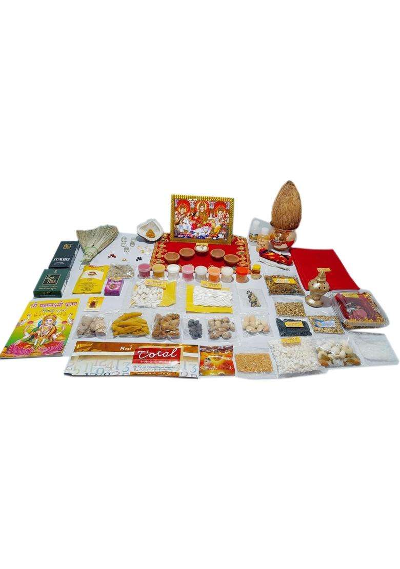 Worship Special Diwali Pooja Saman Dhanteras Pooja Kit - Indya