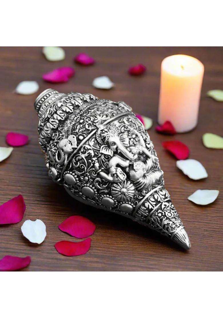 Bhakti Samagri Antique 999 Silver Plated - Indya