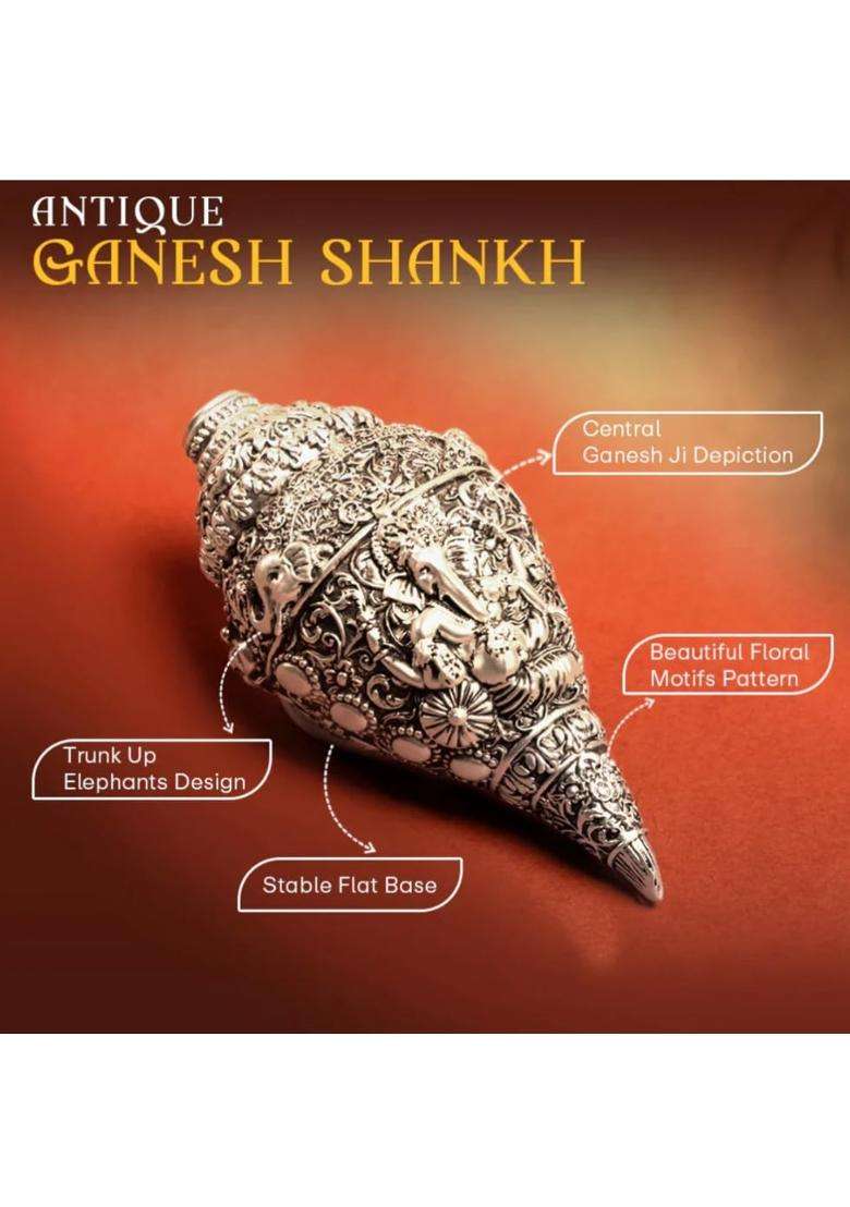 Bhakti Samagri Antique 999 Silver Plated - Indya