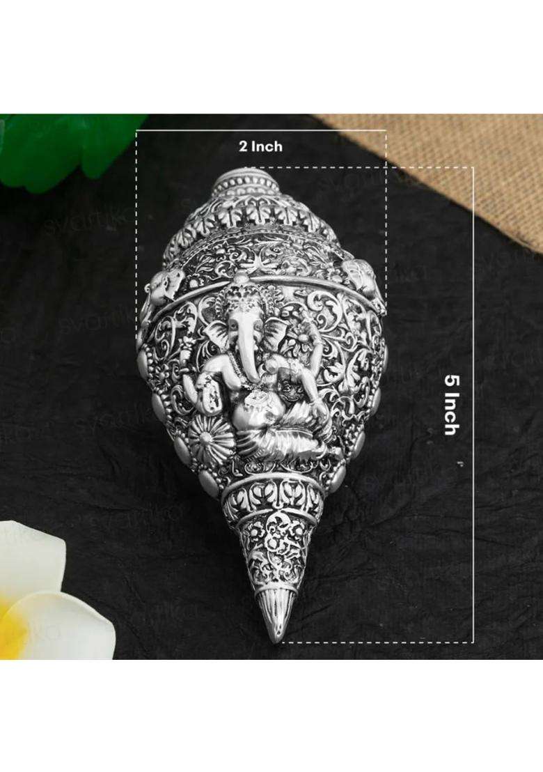 Bhakti Samagri Antique 999 Silver Plated - Indya