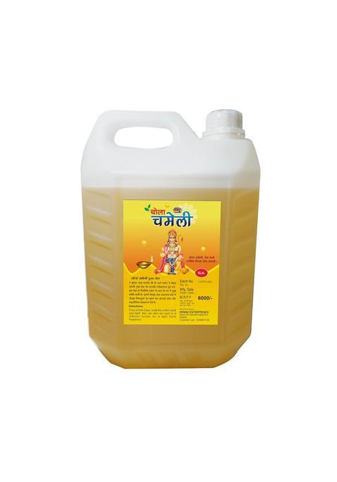 WQT Chola Chameli Pooja Yellow for Religious Ceremonies 5 Ltr Special for Akhand Pooja and Havan Kund Poojan
