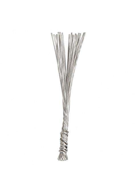 Zevishesh Timless Luxury Silver Durva for Ganesh Puja Ritual 2 CM Pure Silver Durva Chaandi Ki Doob