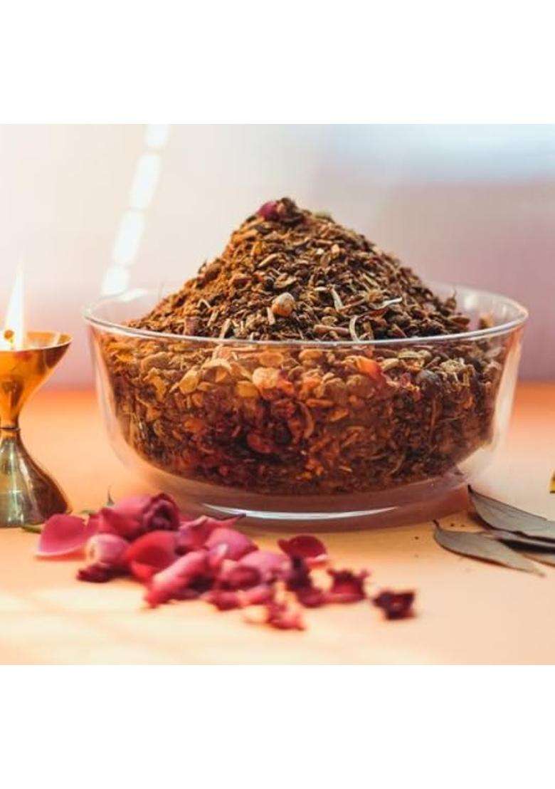 40 Herbs in Havan Samagri with Guggul Pure and Natural Products No Artificial Ingredients 2 Kilograms - Indya
