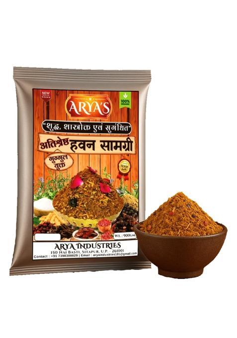 40 Herbs in Havan Samagri with Guggul Pure and Natural Products No Artificial Ingredients 2 Kilograms