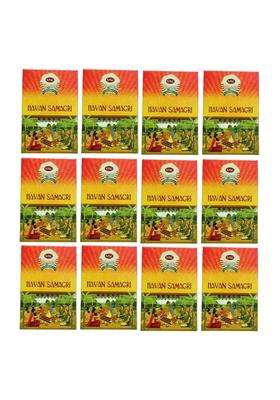 Butterfly Brand Havan Samagri Fragrance for Vedic Yagya Pujan 200G Pack of 12