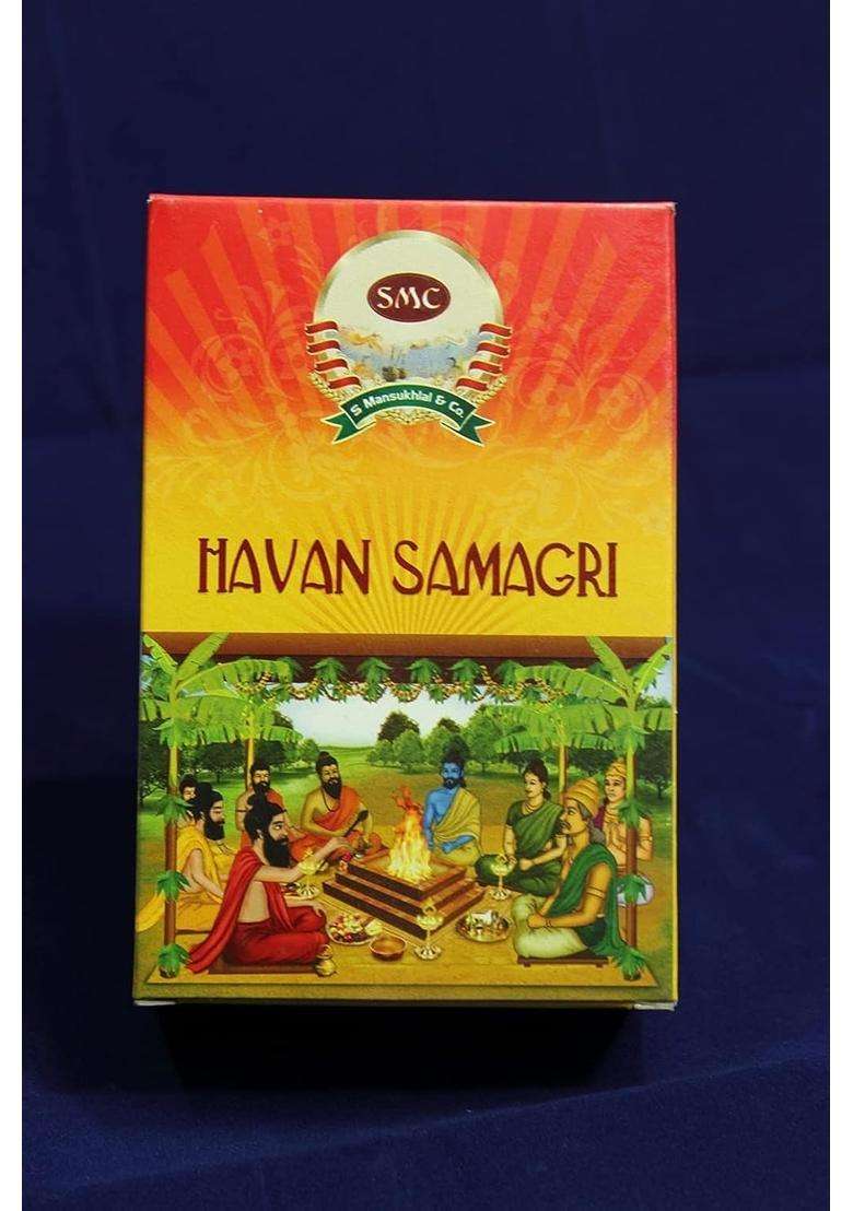 Butterfly Brand Havan Samagri Fragrance for Vedic Yagya Pujan 200G Pack of 12 - Indya