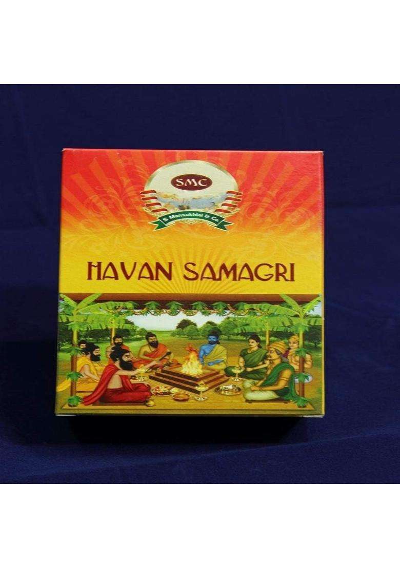 Butterfly Brand Havan Samagri Fragrance for Vedic Yagya Pujan 200G Pack of 12 - Indya