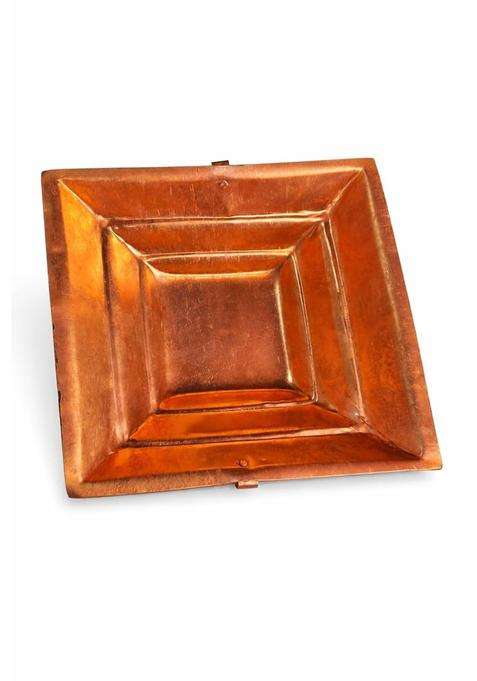 Pure Copper Hawan Kund with Havan Samagri Use Traditional Yagya Kund for Pooja Griha Pravesh and Rituals