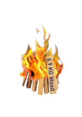 Rolimoli Special Pure Hawan Mango Wood Premium Dry Wood for Sacred Fire Ritual Pooja Samagri Clean Burning