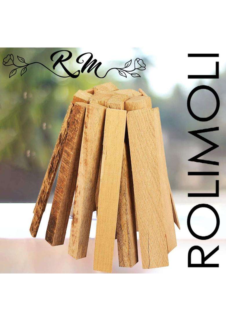 Rolimoli Special Pure Hawan Mango Wood Premium Dry Wood for Sacred Fire Ritual Pooja Samagri Clean Burning - Indya