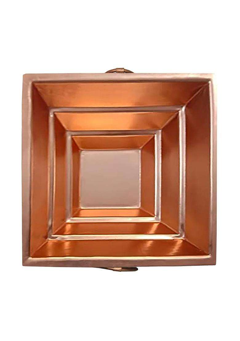 Patitpawan Patitpavan Pure Copper Havan Kund 6 Inch Copper Havan Patra for Havan Pooja and Anusthan - Indya