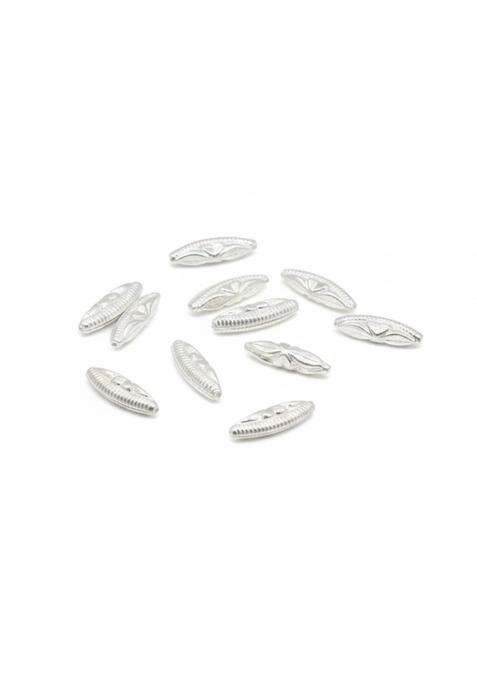 Hulasi 925 Pure Silver Rice Grain Chawal Ke Daane Sterling Silver