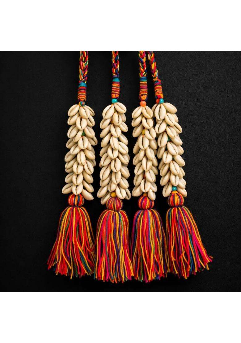 Beyond Products Handmade Punjabi Paranda for Women Traditional Patiala Shahi Hair Parandi Braid Extension - Indya