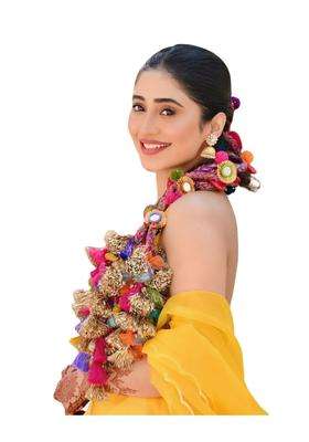 Moon and Mei Multicolour Khatti Mitthi Paranda Traditional Handmade Parandi Hair Extension for Women and Girls