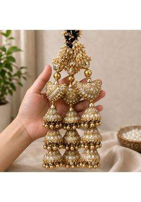 Beyond Products Handmade Punjabi Paranda for Women Traditional Patiala Shahi Hair Parandi Braid Extension