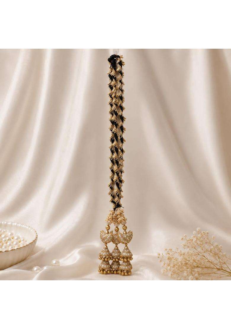Beyond Products Handmade Punjabi Paranda for Women Traditional Patiala Shahi Hair Parandi Braid Extension - Indya