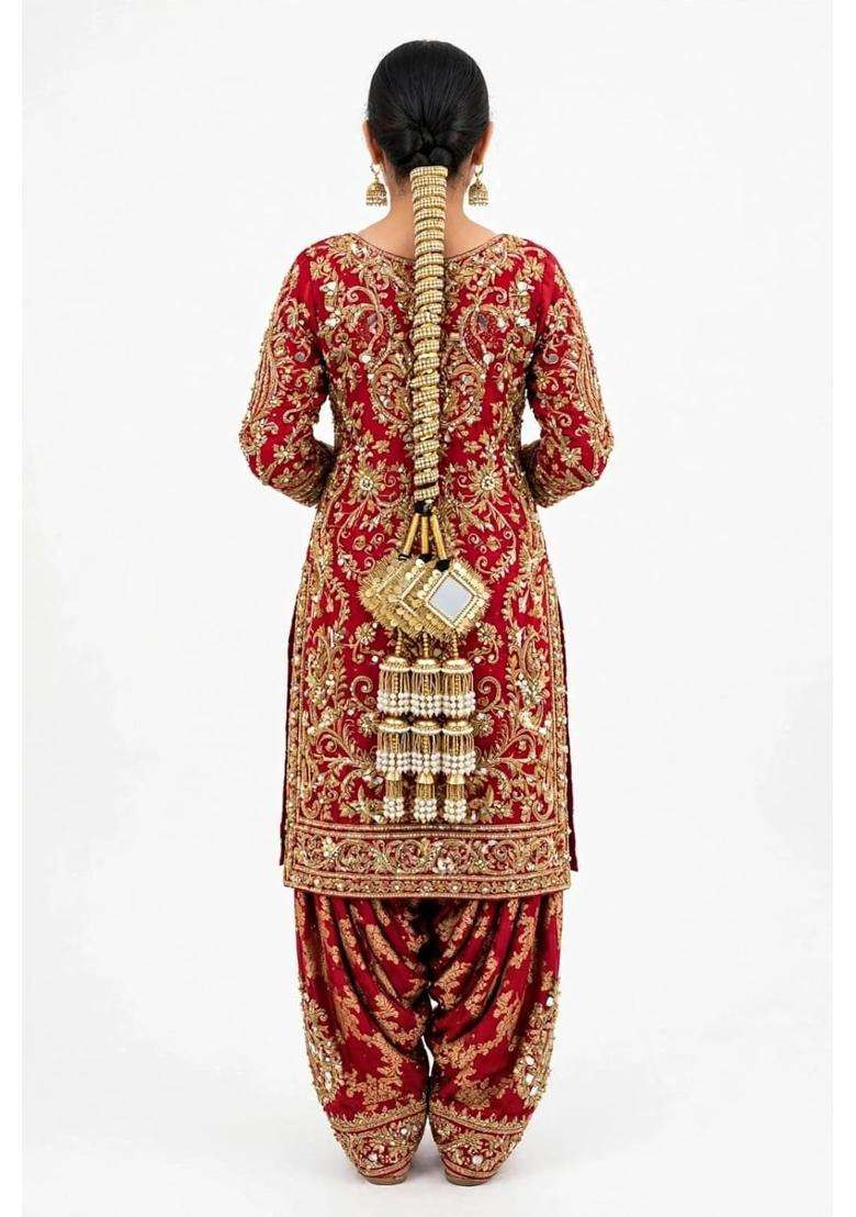 Punjabi Paranda Parandi Paranda for Hair Choti Paranda Braid Tassel Hair Tassel Braid Hair Accessory - Indya
