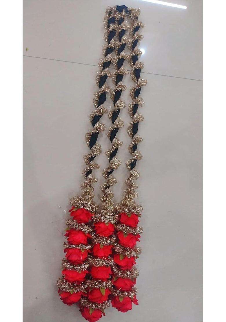 Red Rose Hair Paranda Hair Extension - Indya
