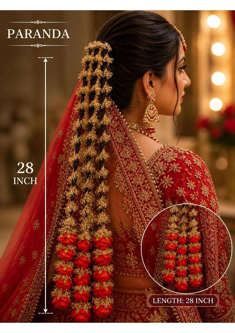Red Ed Hair Paranda Hair Extension - Indya
