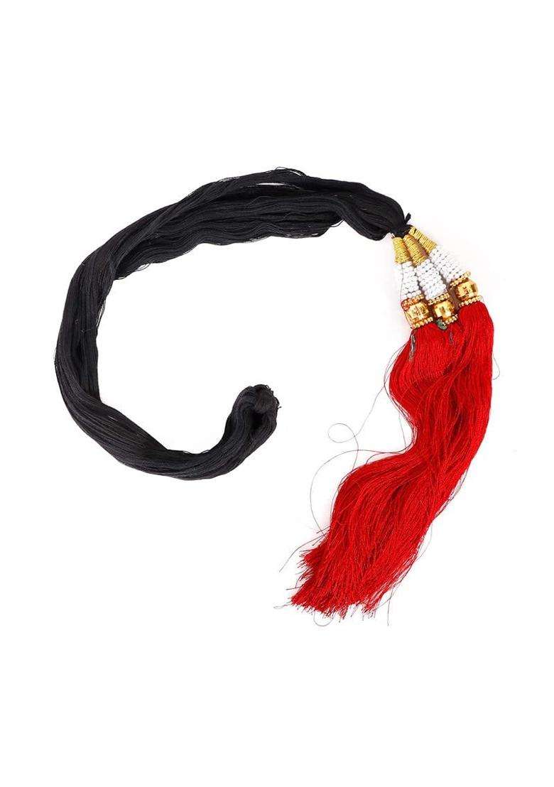 Chronex Punjabi Paranda Parandi Choti Braid Tassles Hair Accessories Pack of 1 - Indya