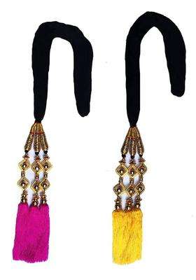 Chronex Punjabi Paranda Parandi Choti Braid Tassles Hair Accessories Pack of 2
