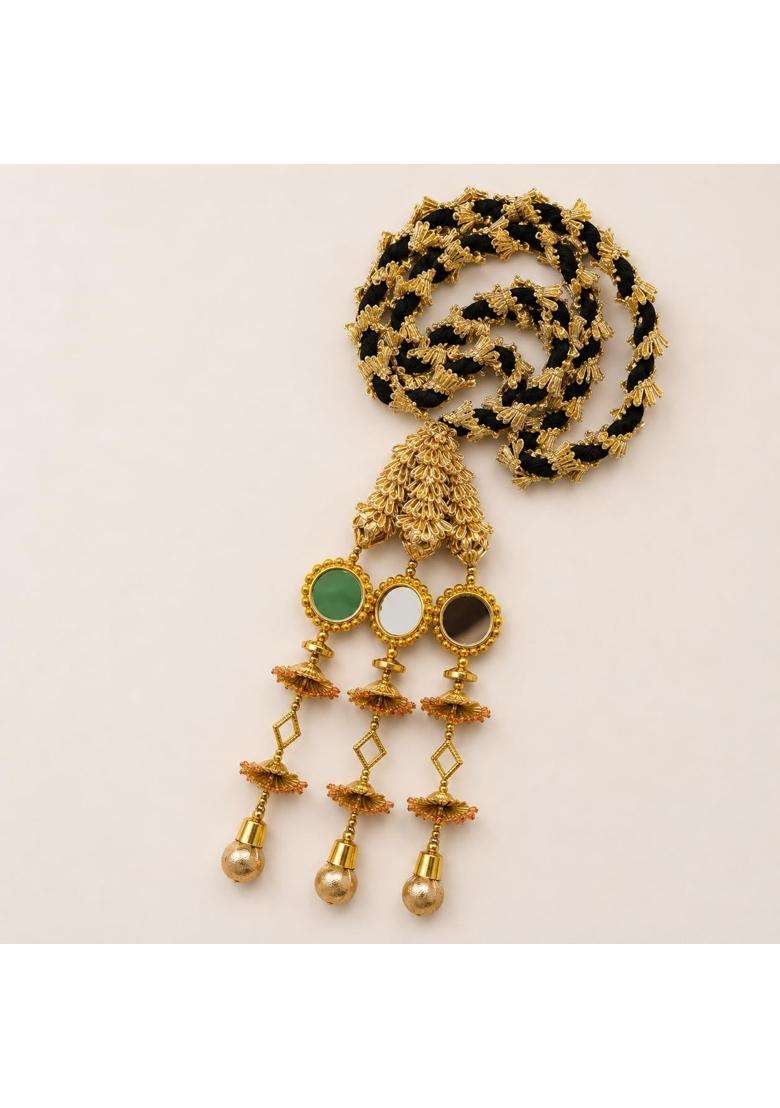 Beyond Products Punjabi Paranda for Women Traditional Patiala Shahi Hair Parandi Braid Extension Choti - Indya