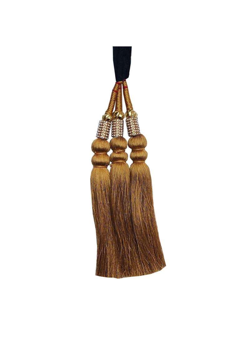 VTN Womens Patiala Shahi Paranda Parandi Traditional Hair Accessory Braid Tassles Hair Extension Choti - Indya