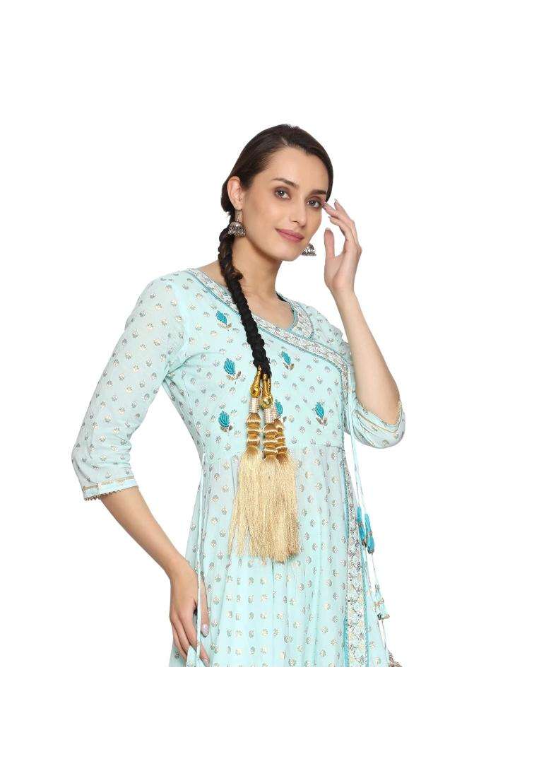 VTN Womens Patiala Shahi Paranda Parandi Traditional Hair Accessory Braid Tassles Hair Extension Choti - Indya
