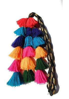 Simka Women and Girls Multicolour Light Weight Heavy Punjabi Paranda