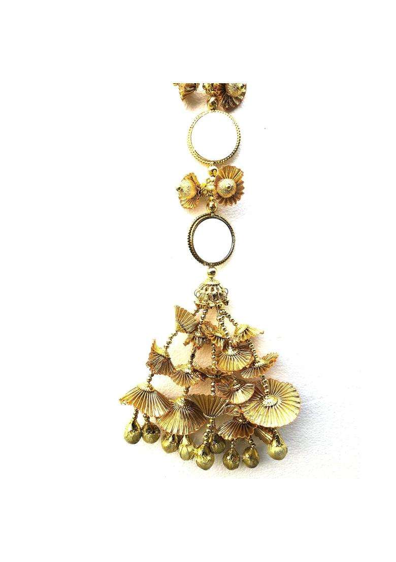 Sandynavz Light Weight Hair Jewellery Choti Jadai Billai Wedding Bridal Jewellery Paranda Parandi Braid - Indya