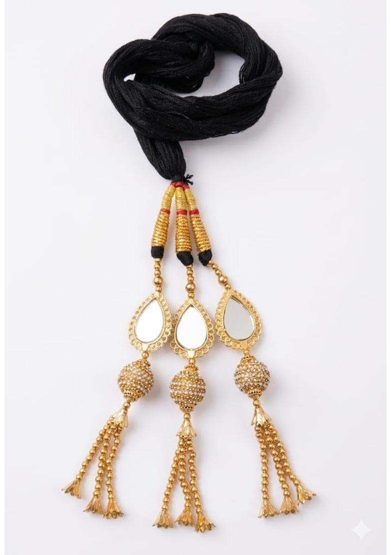 Multicolor Punjabi Paranda for Hair - Indya