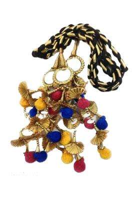 Apgenterprises Patiala Shahi Punjabi Paranda Parandi Traditional Hair Accessory with Braid Tassels Hair