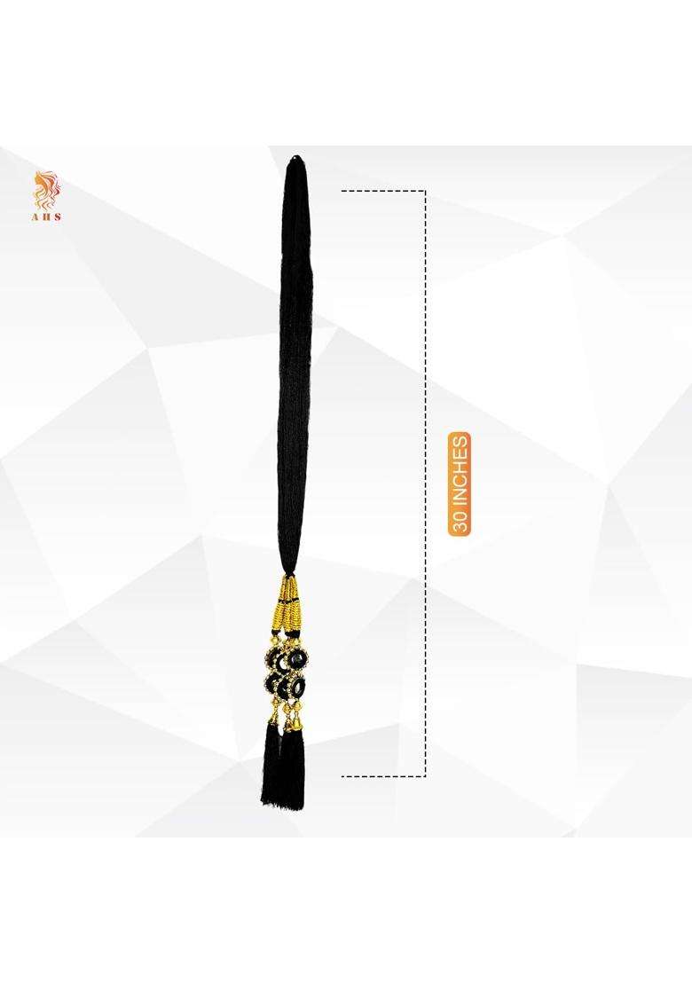 AHS Long Ponytail Hair Extension with Parandi Paranda for Women and Girls - Indya