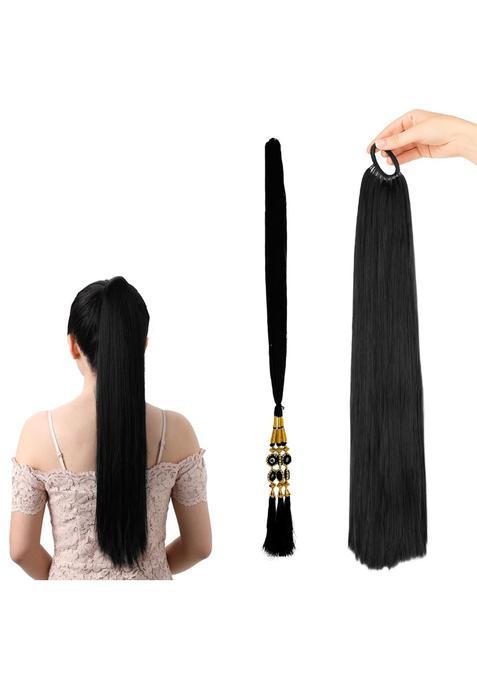 AHS Long Ponytail Hair Extension with Parandi Paranda for Women and Girls