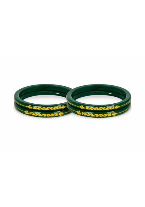 IP Jewellers Green IRA and PEU IP Jewellers 22K Hallmark Stamped Pola Bangles