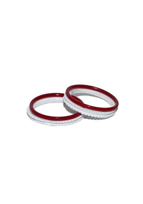 Sankh KART White Bengali Traditional Bangle for Married Women