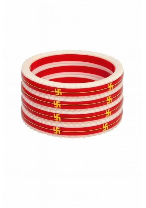 IRA and PEU Green 22K Hallmark Stamped Pola Bangles Premium Laminated Bridal Bangles for Women