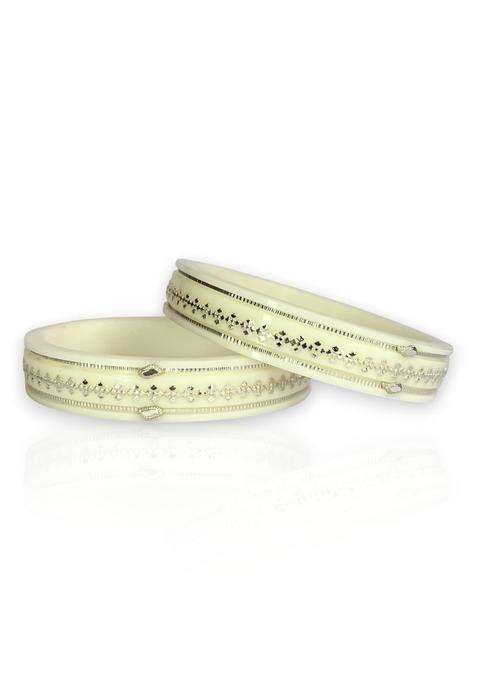 Hem Jewels 925 Pure Silver Pola Bangles for Women with Purity Certificate