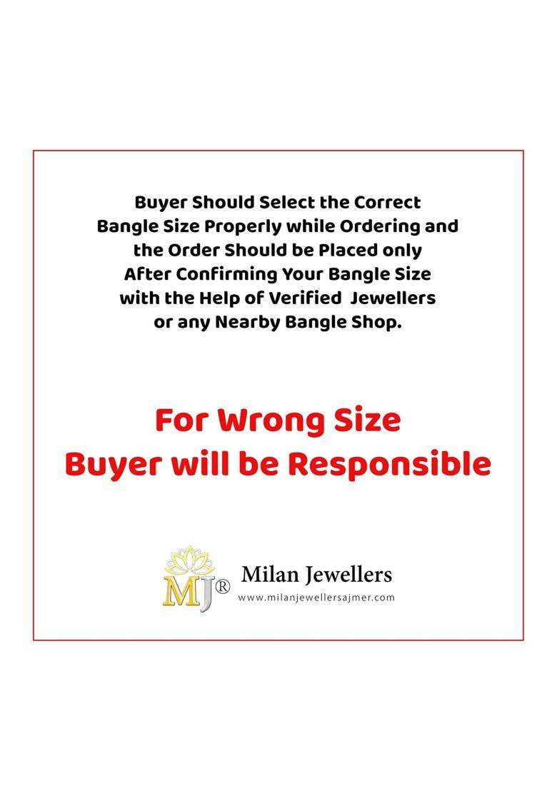 Milan Jewellers Silver Pola Bangles - Indya