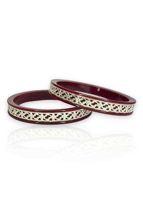 Hem Jewels 925 Pure Silver Pola Bangles for Women with Purity Certificate