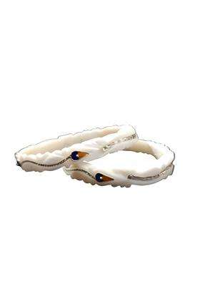 Stylish Silver Bangles for Women Elegant Traditional Look with 1 Pair Viral Pola Free