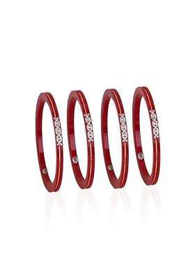 BAPA Sitaram Gold Bapasitaram Jewels 1 Gram with 925 Silver Pola Bangles and 22 Carate with 0 Point Set of 4