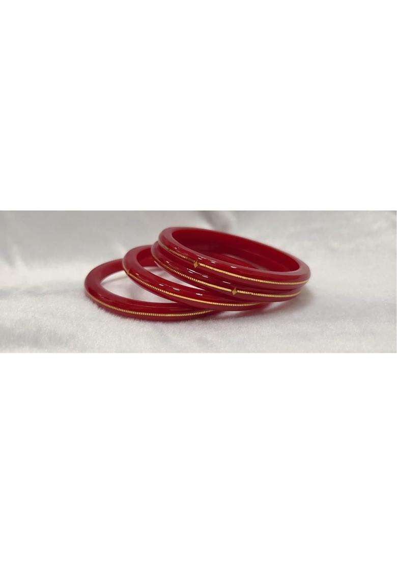 Hope Gems and Jewels 22K Yellow Gold Pola Bangles Gold Handmade Chudi - Indya