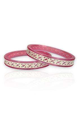 Hem Jewels 925 Pure Silver Pola Bangles for Women with Purity Certificate