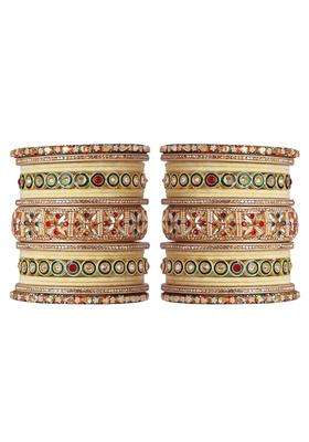 TAJ Bridal Store Rajasthani Wedding Chura Set for Bride