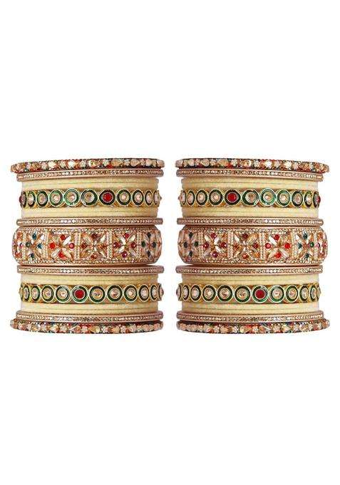 TAJ Bridal Store Rajasthani Wedding Chura Set for Bride